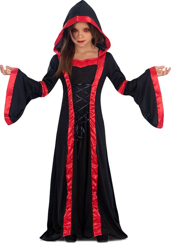 FUNIDELIA Vampier Priesteres Kostuum voor Meisjes