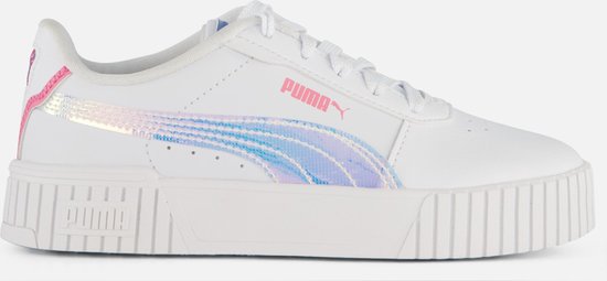 PUMA Carina 2.0 Deep Dive PS FALSE Sneakers - PUMA White-Blue Skies-Fast Pink - Maat 33
