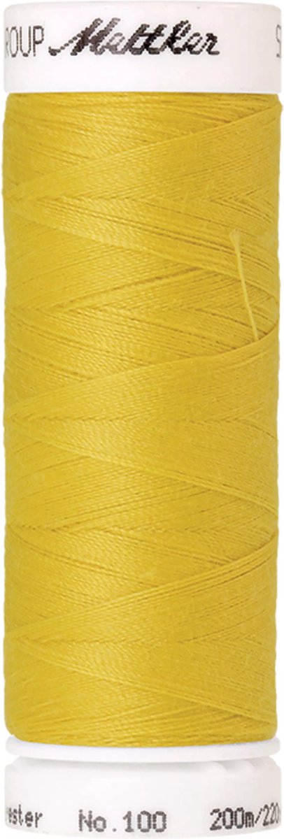 Amann Mettler Seralon Naaigaren – Yellow (0116) – 200 m – No. 100 – 100% Polyester – Per Stuk