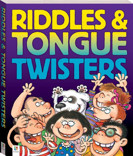 Cool Series Tongue Twisters and Riddles (Large Flexibound), Hinkler