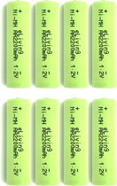 Piles AAA rechargeables (HR3) - 1,2 V 500mAh - Pack économique de 8 pièces