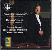 Concerto for piano and orchestra, Burleske in D minor - Sergei Rachmaninoff, Richard Strauss - Arthus Ozolins (piano), The Toronto Symphony o.l.v. Mario Bernardi