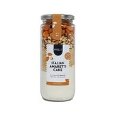 Pineut ® Cake Bakmix Pot Italian Amaretti - Bakpakket Cadeau - DIY Pakket - Samen Genieten - Origineel Cadeau