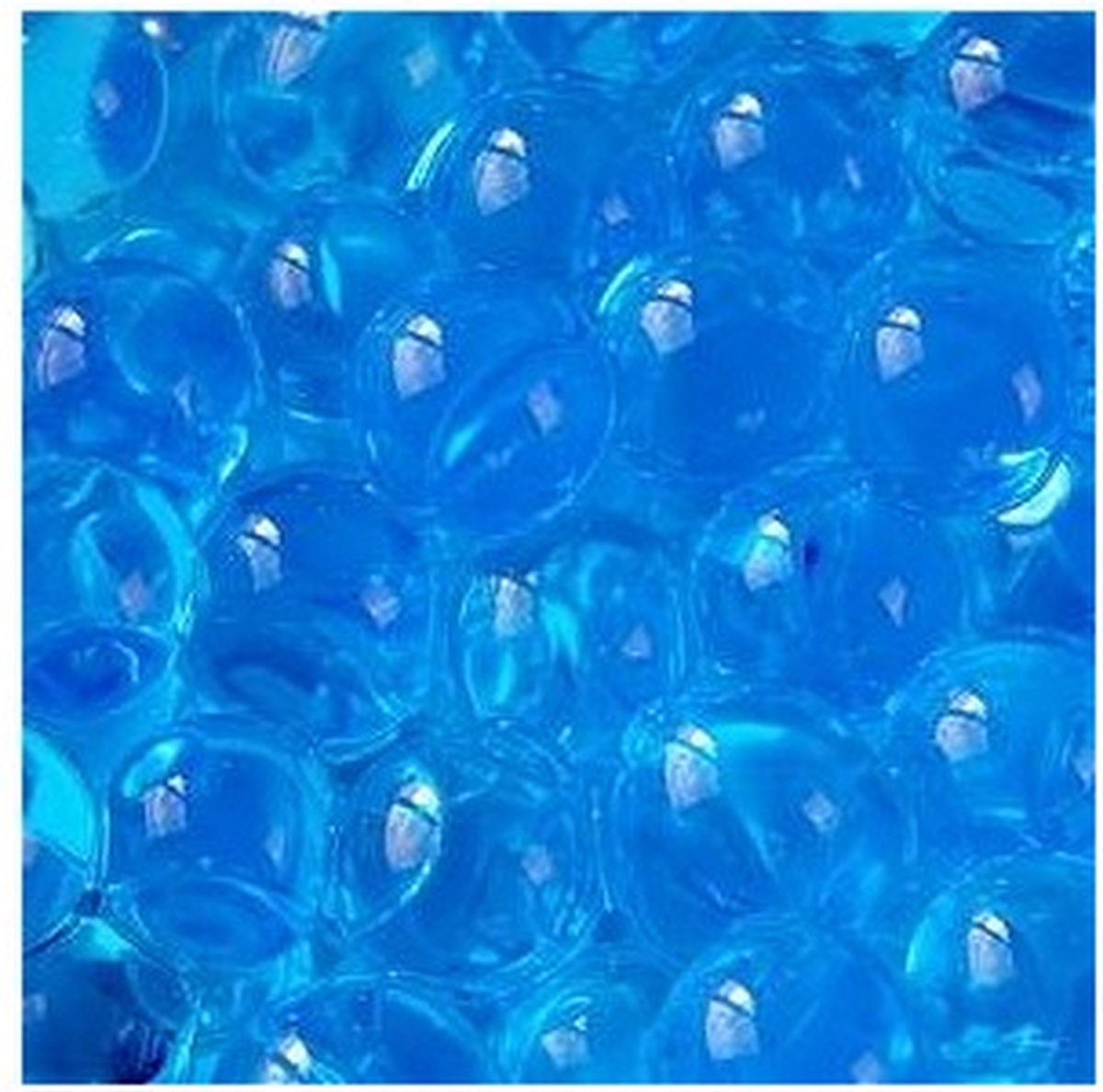Blauwe water parels 10-12 mm (1 doos)
