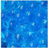 Blauwe water parels 10-12 mm (1 doos)