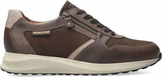 Mephisto, Men's shoes Sneaker Czarny, male, mephisto