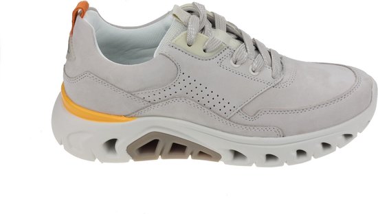 Gabor rollingsoft sensitive 26.935.31 - dames rollende wandelsneaker - grijs - maat 37.5 (EU) 4.5 (UK)