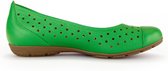 Gabor 44.169.29 - dames ballerina - groen - maat 42 (EU) 8 (UK)