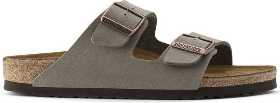 Birkenstock Arizona BS - sandale pour hommes - gris - taille 45 (EU) 10.5 (UK)