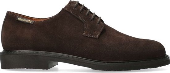 Mephisto Manko - chaussure à lacets pour hommes - marron - pointure 46.5 (EU) 11.5 (UK)