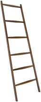 Handdoekladder - Badkamer Ladder - Donker Bruin
