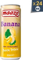 Maaza - Banane - Canette - 24 x 33 cl