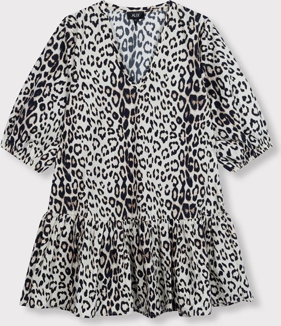 Leopard babydoll dress - ALIX