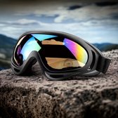 Lunettes de ski Qrola - Lunettes de snowboard avec chiffon de nettoyage pour lunettes / Couche de protection UV à double lens / réglable / Multi-verre / Revêtement anti-buée / Conception hiver 2021
