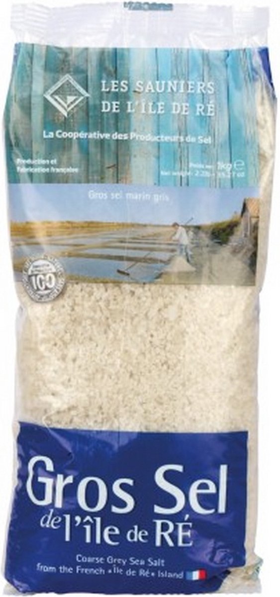 Goedkoopste Grof keltisch zout Les Sauniers de l'Ile de Ré 1 kilo