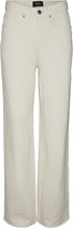 Vero Moda Jeans Vmtessa Hr Wide Jeans Ecru Ga 10287303 Ecru Dames Maat - W31 X L32