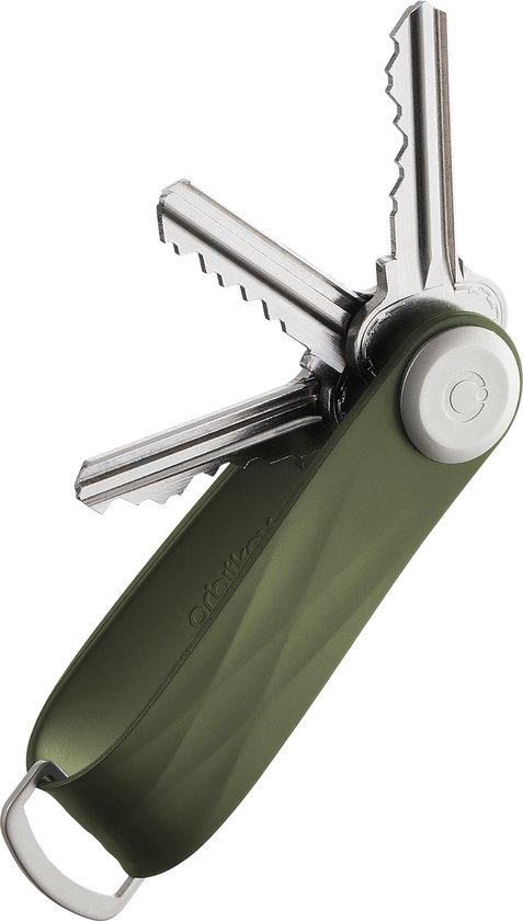 ORBITKEY | Organisateur de clés Active | léger | Porte-clés | Sac à clés | Vert Chasseur | Vert