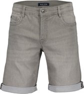 Blue Seven heren bermuda - jeans short - 345037 - grijs denim - maat XL