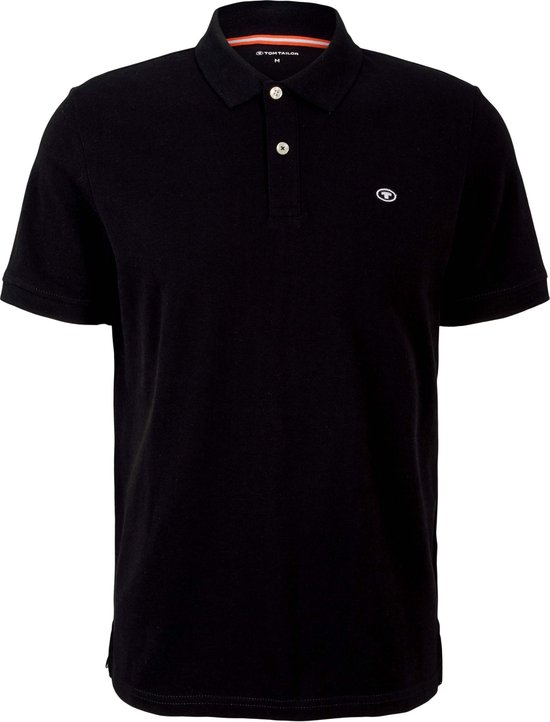 TOM TAILOR basic polo with contrast Heren Poloshirt - Maat L