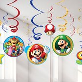 Hangdecoratie Mario Bros - Super mario feest