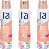 Fa Divine Moments Deodorant Spray 150ml - Voordeelverpakking 3 stuks
