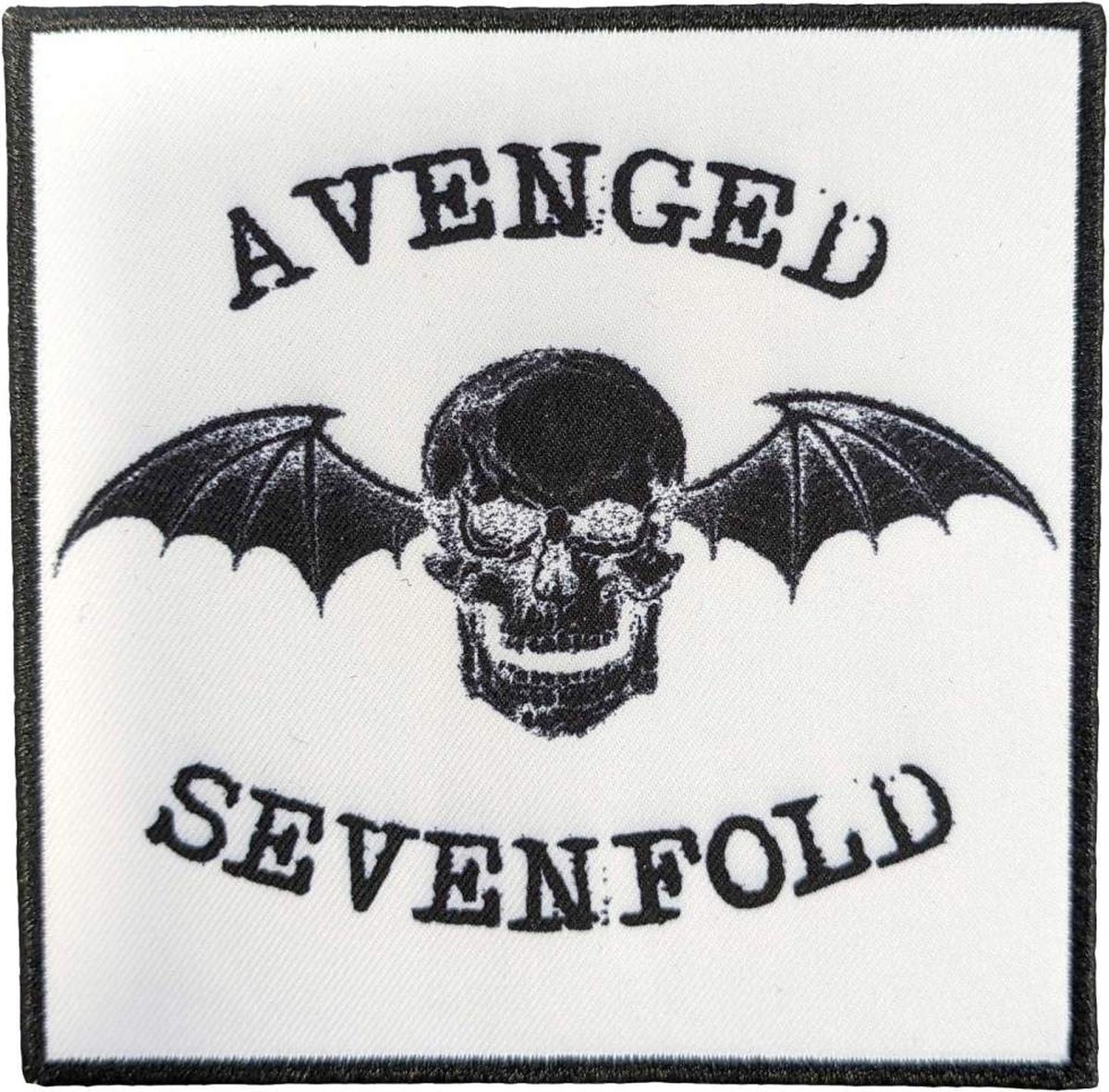 Avenged Sevenfold - Classic Deathbat Negative Patch - Wit