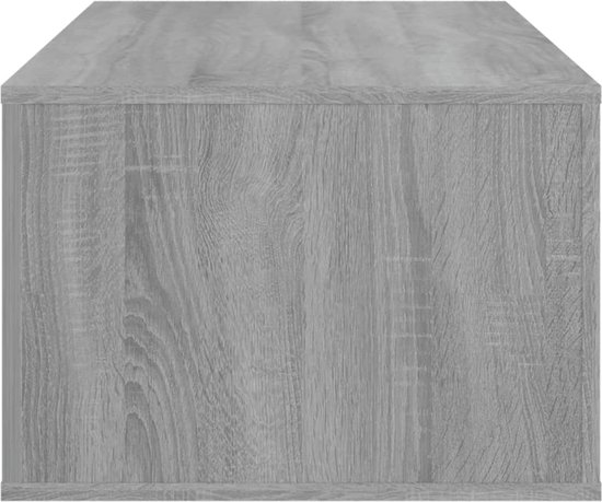 VidaXL Salontafel 100x60x42 cm bewerkt hout betongrijs