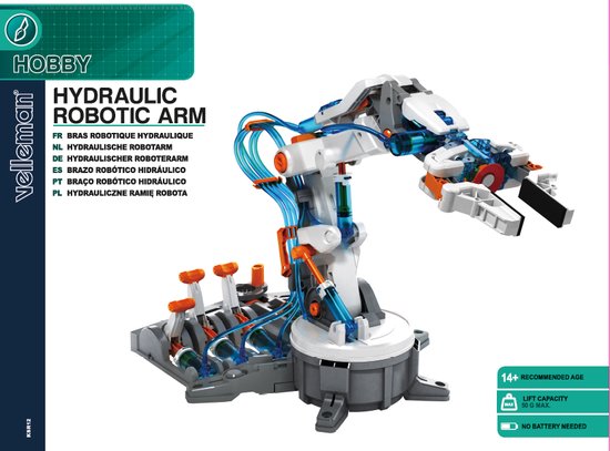 Velleman Robot solaire Kit de construction 14 en 1