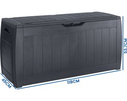 Kussenbox - waterdicht - 270L - zwart