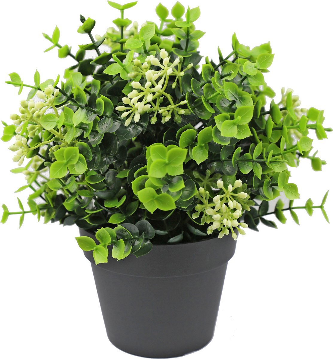 High Quality Kunstplanten Kunstplant Eucalyptus mix 22cm UV - voor binnen en buiten Divers