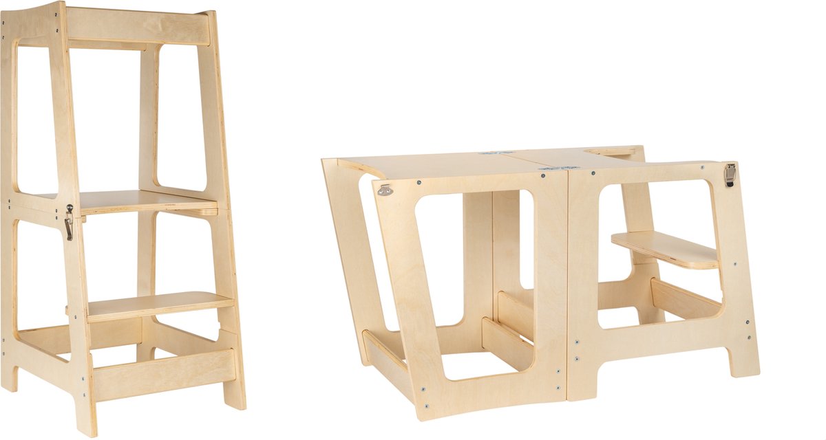 Stepup Baby Torre de Aprendizaje Montessori Paso | Taburete para niños | Tronas de Bebe | Altura