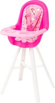 Bayer Design 63300AD Kinderstoel voor poppen in roze met eenhoornmotief