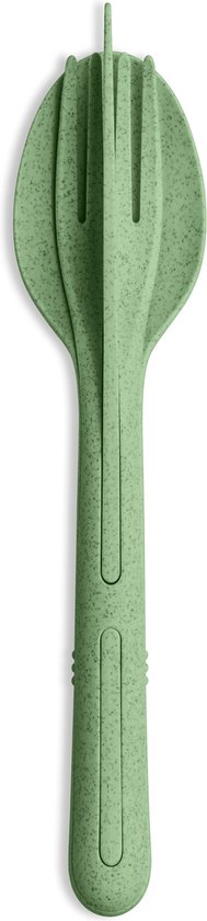 Couleur h Ensemble de Couverts de Voyage en Bambou, 3 Pièces, En Bois