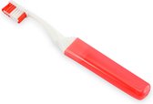 Tandenborstel - Reistandenborstel - Tandenborstels - Met koker - Opvouwbaar - Rood