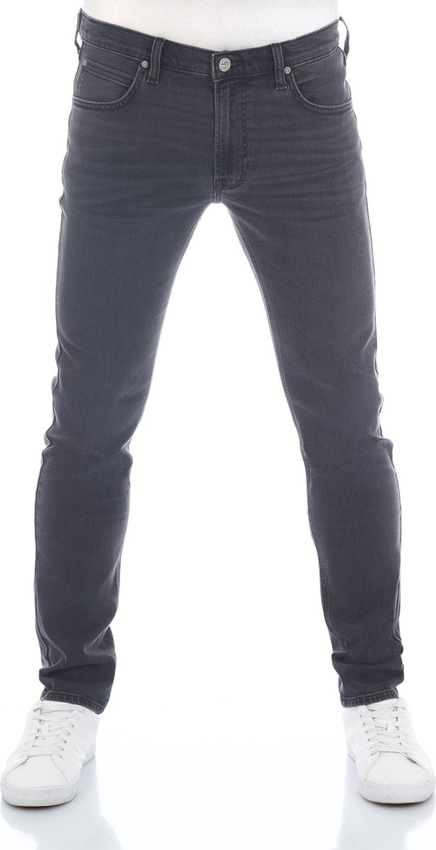 Lee Heren Jeans Broeken Luke Slim Tapered tapered Fit Volwassenen Jeansbroek Grijs
