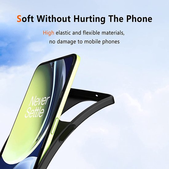 Coque ProGuard OnePlus Nord CE 3 Lite Silicone Liquide Zwart