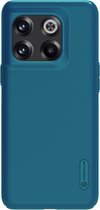 Nillkin Super Frosted Shield OnePlus 10T Hoesje Back Cover Blauw