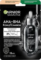 Garnier SkinActive Tissue Masker met Charcoal - 1 stuk