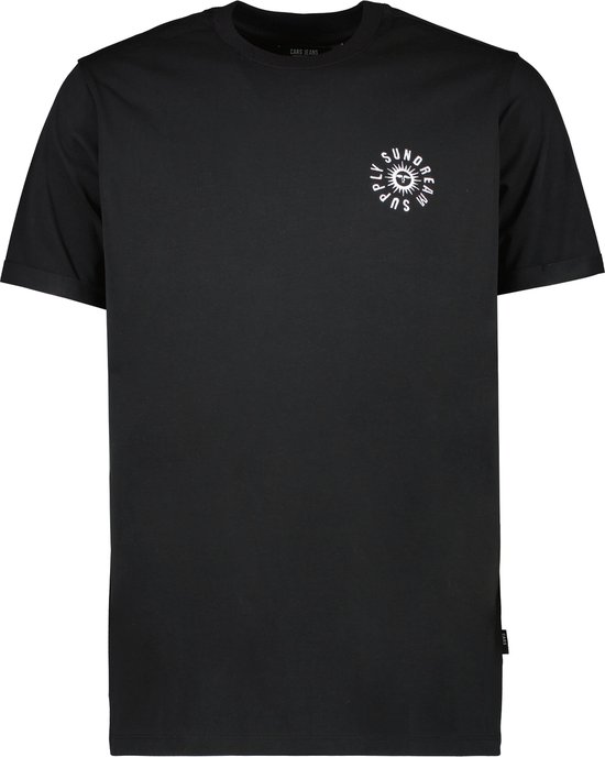 Cars Jeans T-shirt Fesser Heren T-shirt - Black - Maat XL