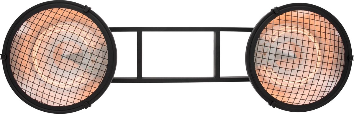Sunred Indus II Bright 3000 W - Chauffage de terrasse suspendu - Noir