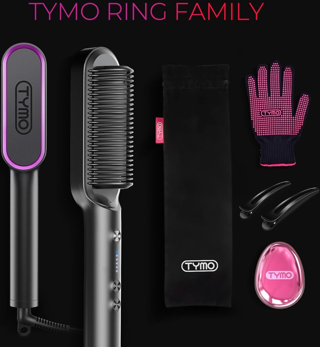Tymo 2024 straightener brush