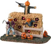 Spooky Town - Spooky Scarecrows - Met Licht