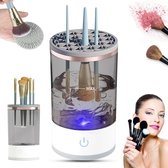 Cleaner de maquillage électrique de luxe/nettoyant Pinceaux | Cleaner Multi brosses | Nettoyant pour pinceaux - White