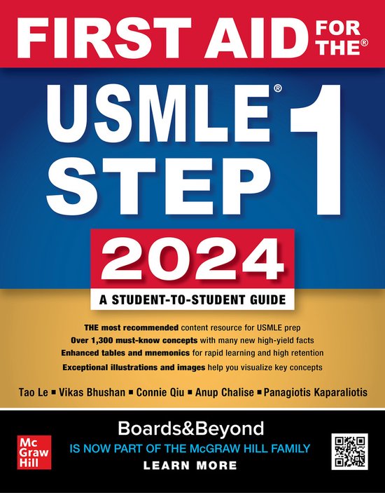 First Aid for the USMLE Step 1 2024 - cover