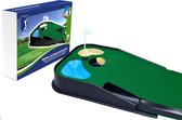 Putting Mat Golf - Putting Mat - 180cm - Inclusief retourbaan - Putting Green - Golf - Training