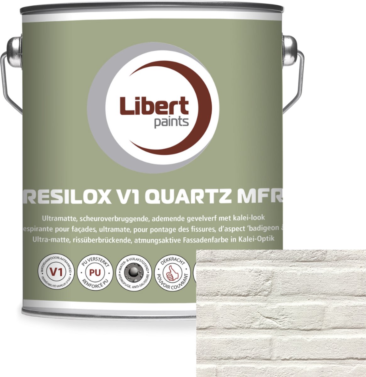 Kalei Verf - Kleur 002 - Libert Resilox V1 Quartz MFR 3,5kg