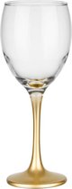 Glasmark Wijnglazen - 6x - Gold collection - 300 ml - glas