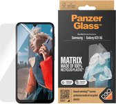 PanzerGlass Matrix D3O Ultra-Wide Screen Protector Geschikt voor Samsung Galaxy A25 - 100% Gerecycled Plastic - Bescherm Folie - Case Friendly - met AlignerKit Montageframe