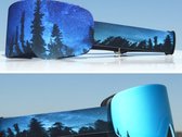 XD Xtreme - Skibrilhoes - nacht - cover - beschermhoes - krasbestending - goggle - one size - uniseks - protect - skibrilbeschermhoes - snowboardbrilbescherming - bescherming - wintersport - ski accessoire - antikrassen - hoes - hoesje