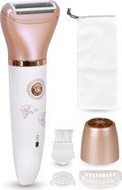 Nuvance - Ladyshave 2 in 1 - Rasoirs électriques pour femmes pour femme - Imperméable - Incl. Accessoire - Rasoir Femme - Lady Shave
